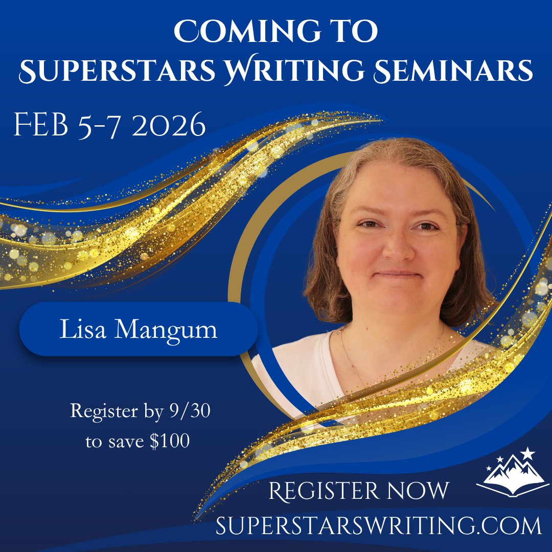 SuperstarsWrite's tweet image. Learn the business of writing from experienced writers and publishing professionals, including @LisaMangum, at Superstars Writing Seminars! Registration is live now. superstarswriting.com #writingconference #WritingSeminar #writercommunity #writerlifestyle