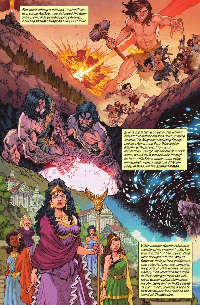 Rosalya Flowers (@rosalyaflowers) on Twitter photo segundo o nova historia do universo DC: 
A mulher pré-reencarnação que a Hippolyta foi, era mulher do immortal man que foi morta por um outro homem neadertal. segundo o nova historia do universo DC: 
A mulher pré-reencarnação que a Hippolyta foi, era mulher do immortal man que foi morta por um outro homem neadertal.