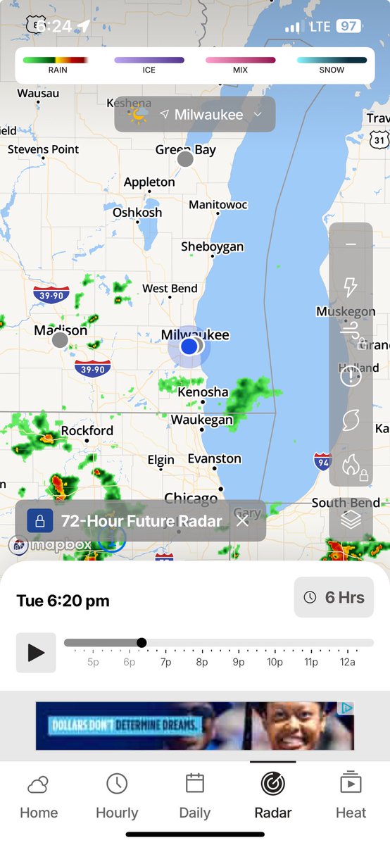 ⁦<a href="/Brewers/">Milwaukee Brewers</a>⁩ Open the roof for heaven’s sake it’s beautiful outside!  ⁦<a href="/AmFamField/">American Family Field</a>⁩