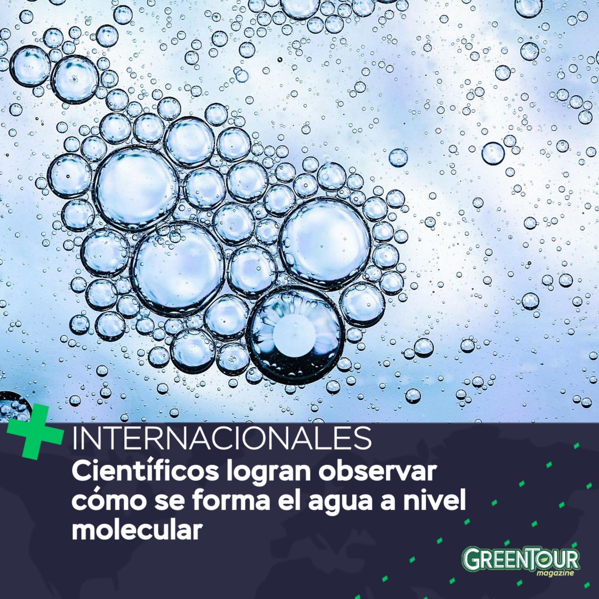 Investigadores de una universidad estadounidense lograron ver en tiempo real cómo los átomos de hidrógeno y oxígeno se combinan para formar pequeñas burbujas de agua a escala nanométrica. Este avance fue posible gracias al uso de paladio, un metal que actúa como catalizador en el