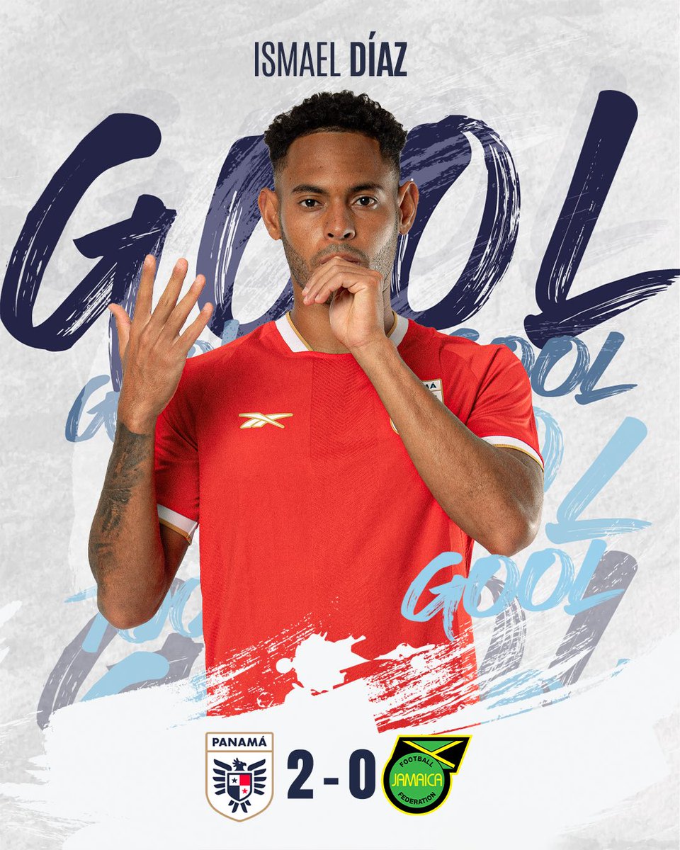 ¡QUÉ GOLAAAAAAZOOOOOOO 🔥🔥🔥🔥🔥🇵🇦🇵🇦🇵🇦🇵🇦! 

Jugadón individual de Ismael Díaz para marcar de pierna zurda su doblete con #PanamáMayor🇵🇦 y es ahora el tercer goleador histórico para 🇵🇦 en <a href="/GoldCup/">Gold Cup</a>.

⏱️1️⃣6️⃣’ de partido
🇵🇦 2-0 🇯🇲

🏟️ Q2 Stadium
📺 ESPN + 

#MásPanameñosQueNunca 🇵🇦