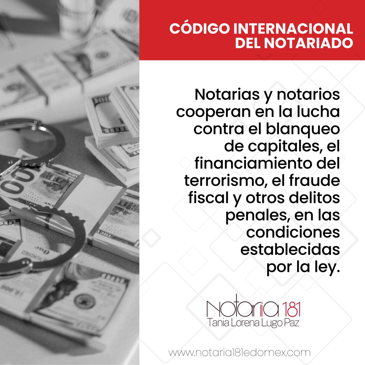 En el #notariado somos aliados en la defensa de la legalidad.