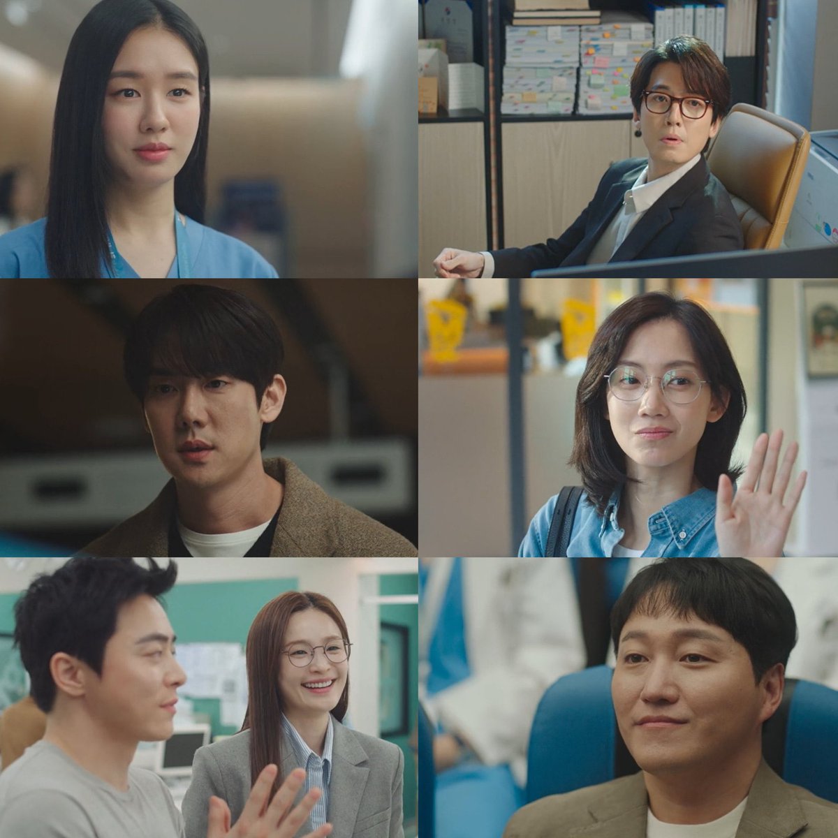 oopsgoeun's tweet image. terminei residente playbook e apesar de ter amado acompanhar a trajetória deles o que me deixou de coração quentinho mesmo foi ver a aparição de cada um dos personagens de hospital playlist e ter um resquício de como cada um estava, amei ver que todos estavam bem e felizes 🥹