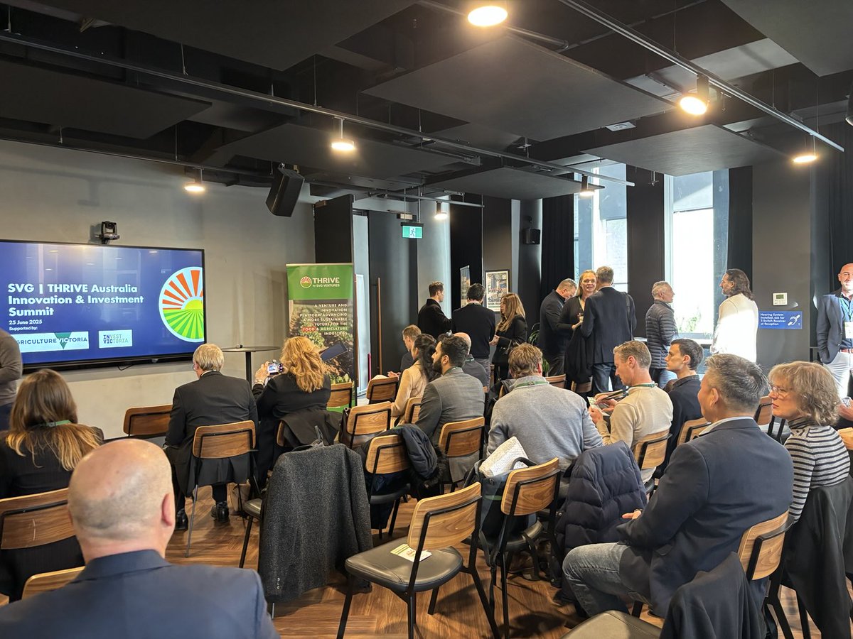 SVG | THRIVE event   10 presentations to learn from about what’s on the horizon ⁦<a href="/THRIVEAgriFood/">THRIVE AgriFood</a>⁩