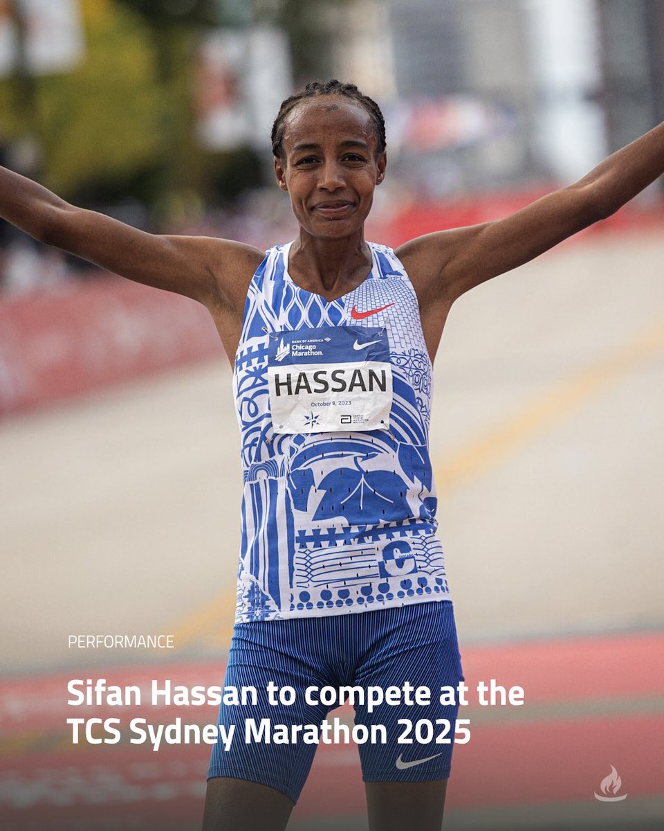 Global Sports Communication (@globalsportscom) on Twitter photo We're thrilled to announce that our athlete, Olympic marathon champion @sifanhassan 🇳🇱, is set to race the <a href="/sydmarathon/">Sydney Marathon</a>.
Marking its first edition as part of the <a href="/WMMajors/">Abbott WMMajors</a>, the race will take place on 31 August 2025.
#TeamGSC We're thrilled to announce that our athlete, Olympic marathon champion @sifanhassan 🇳🇱, is set to race the <a href="/sydmarathon/">Sydney Marathon</a>.
Marking its first edition as part of the <a href="/WMMajors/">Abbott WMMajors</a>, the race will take place on 31 August 2025.
#TeamGSC