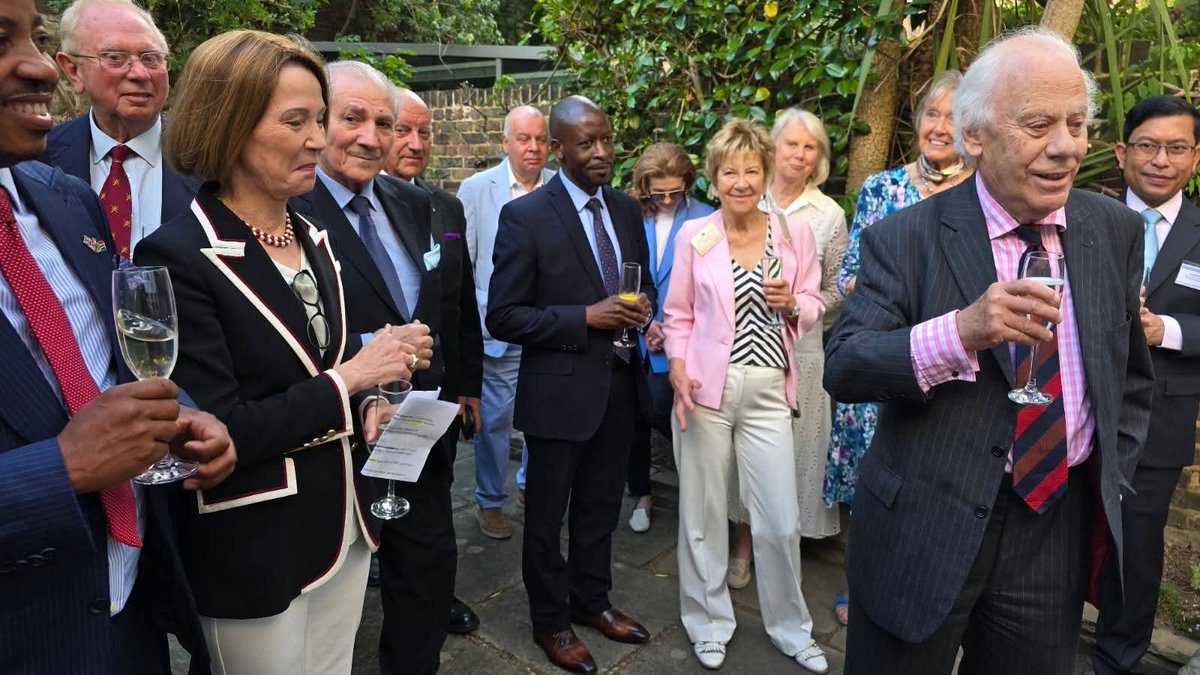 SEMITEGO's tweet image. What a great Diplomatic Summer Garden Party today, bringing together High Commissioners, Ambassadors to the UK, Members of the House of Lords and House of Commons, &amp;amp; other esteemed dignitaries. Amazing keynote speech delivered by Aphra Brandreth MP. Thank you, @CFCCouncil