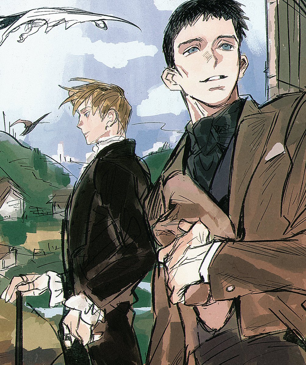 Arrivederci_ST's tweet image. 其实没画完，但是不知道什么时候能画完（