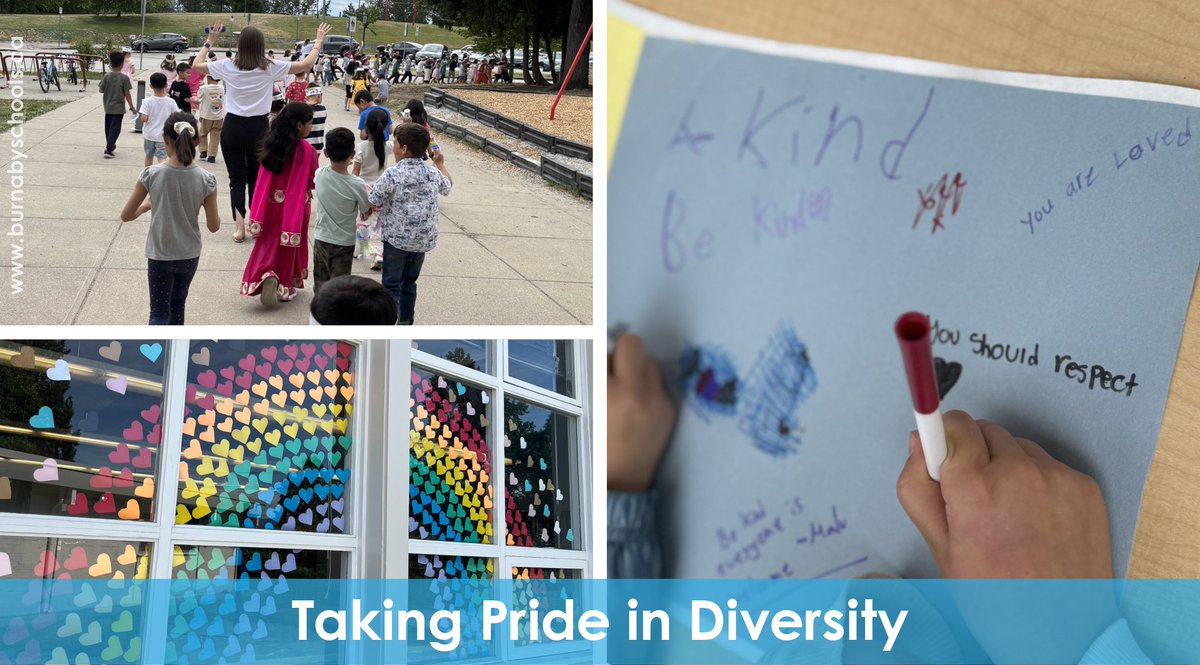 There are opportunities in #BurnabySchools during Pride Month and beyond to celebrate diversity, inclusion, and being proud of who you are. When students feel represented, supported, respected, welcome and safe, they are more engaged in learning. More: ow.ly/ez5h50WfPte