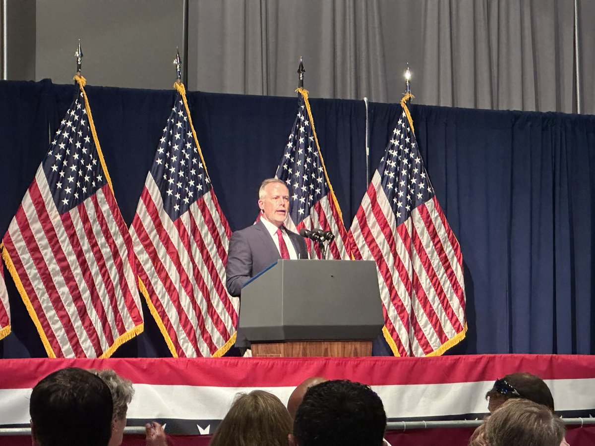 RobertCSprague's tweet image. I was deeply honored to deliver the invocation to an absolutely packed house in Lima tonight in support of Ohio’s own Vice President JD Vance, and to thank President Trump and him for helping end Iran’s nuclear ambitions.
God bless America for its leadership and decisive action…
