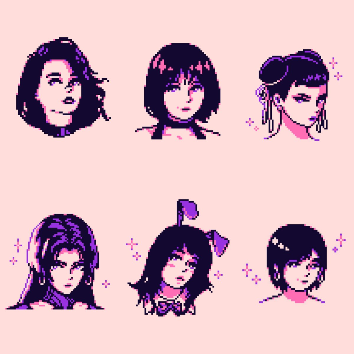 Redlo_to's tweet photo. Some of my favorite portraits
#pixelart #ドット絵 https://t.co/sfz6b8qyFB