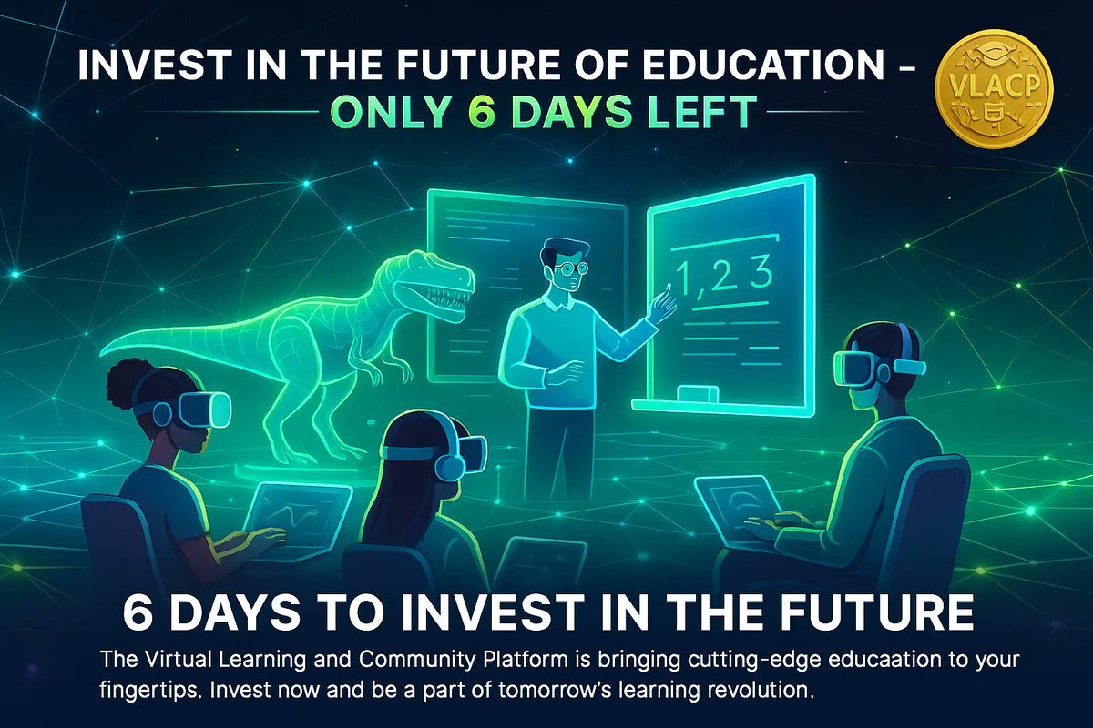 globaldbnetwork's tweet photo. #SidraFamily
#Verifiedusersπ Join the Global Community!
Be part of a platform that connects learners and educators worldwide.
6 days left to invest in the Virtual Learning and Community Platform -shaping the future of education.
ππ
https://t.co/mw8qK8EVXE
#Vlacp
#SidraDEX https://t.co/ltNsOsWxtR