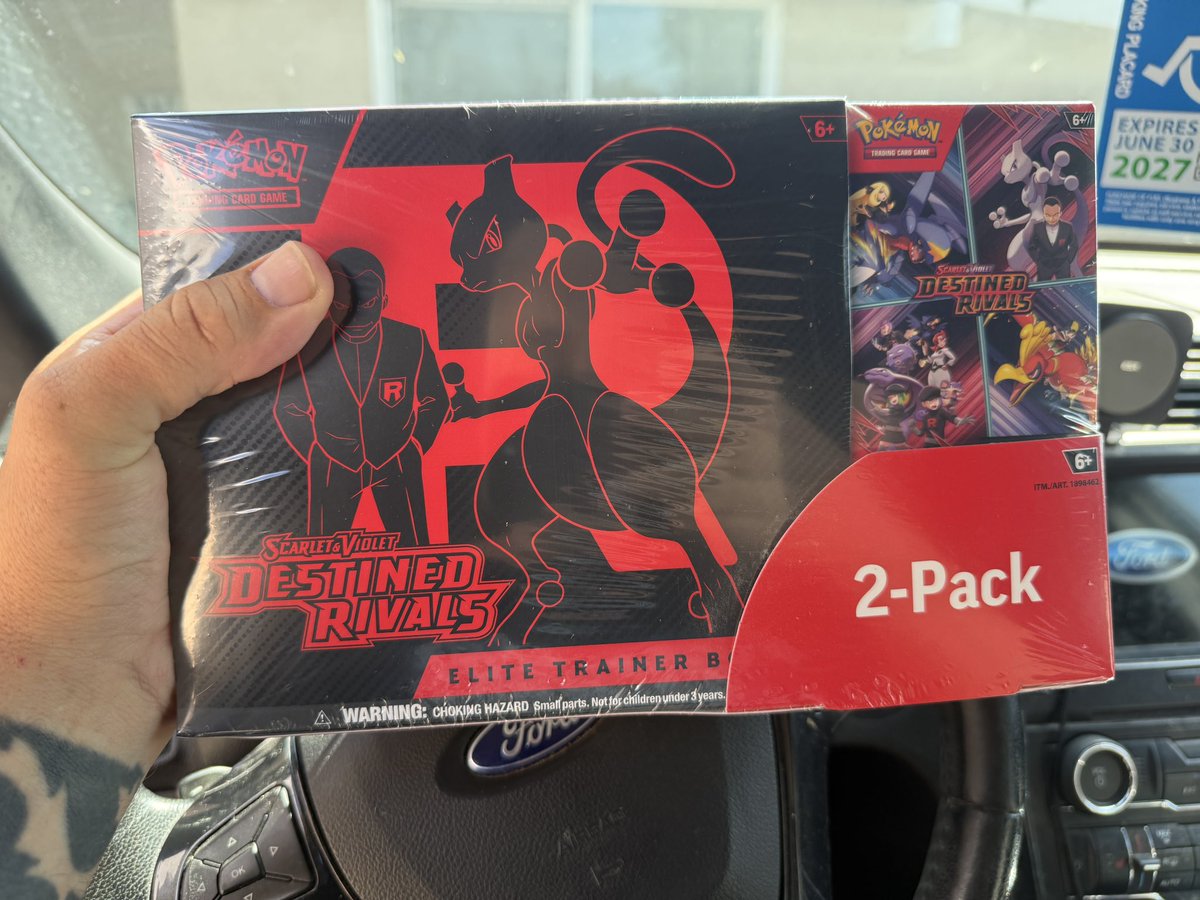 TheSharterToy's tweet image. Walked into Costco not expecting to see this sitting there. Pokemon Destined Rivals