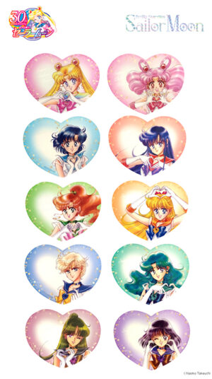 セーラームーン　ローソン　缶バッジ　コンプ　10種セット セーラームーン ローソン 缶バッジ コンプ 10種セット 美少女戦士