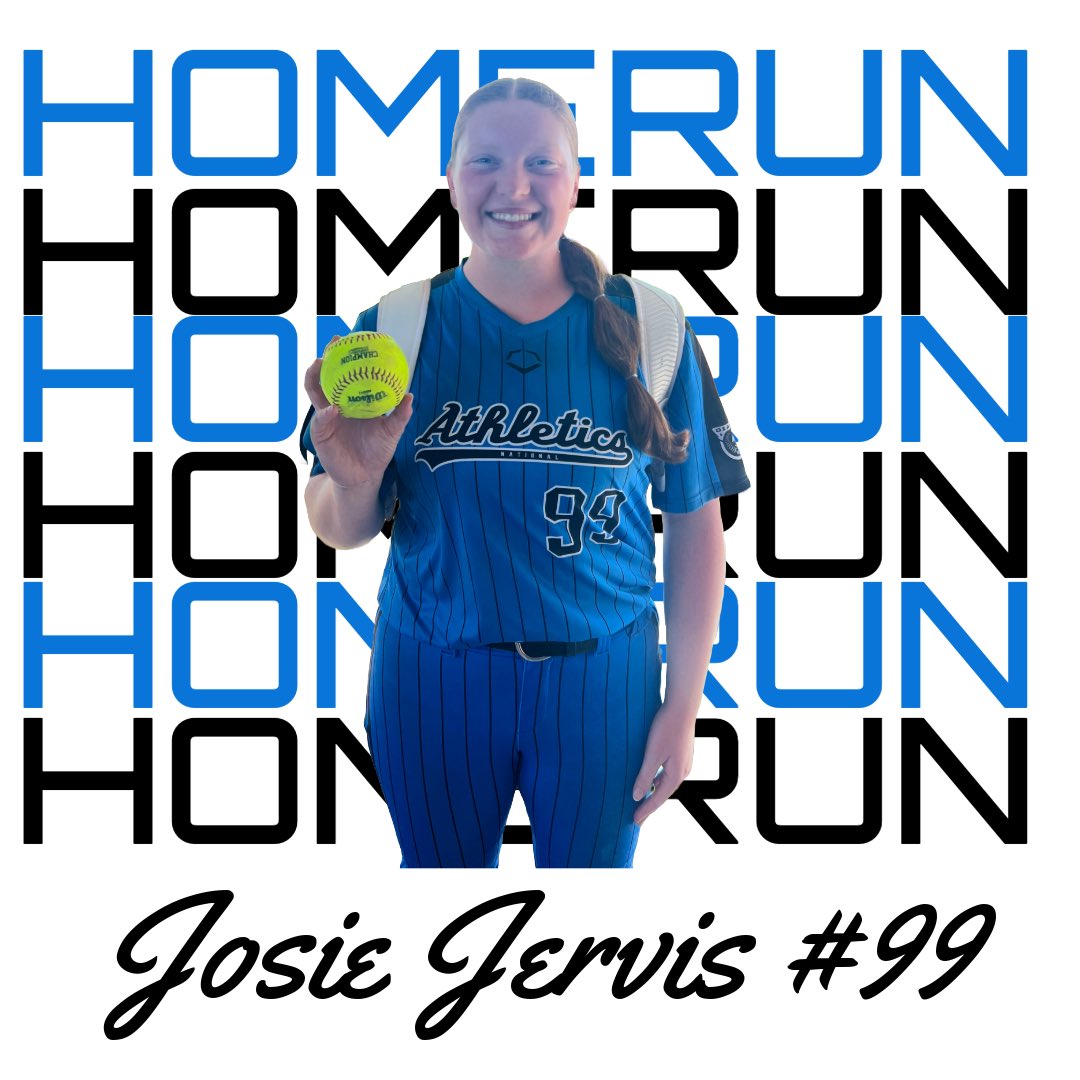 Oklahoma Athletics National Madden/Davis 16U (@08athleticsnat) on Twitter photo 3-1 on the week so far at the USA Softball OKC Sunmer Games and <a href="/JosieJervis2026/">Josie Jervis</a> dropping a grand slam 💣 in game one today ! #AsAllDay #AthleticsNation 3-1 on the week so far at the USA Softball OKC Sunmer Games and <a href="/JosieJervis2026/">Josie Jervis</a> dropping a grand slam 💣 in game one today ! #AsAllDay #AthleticsNation