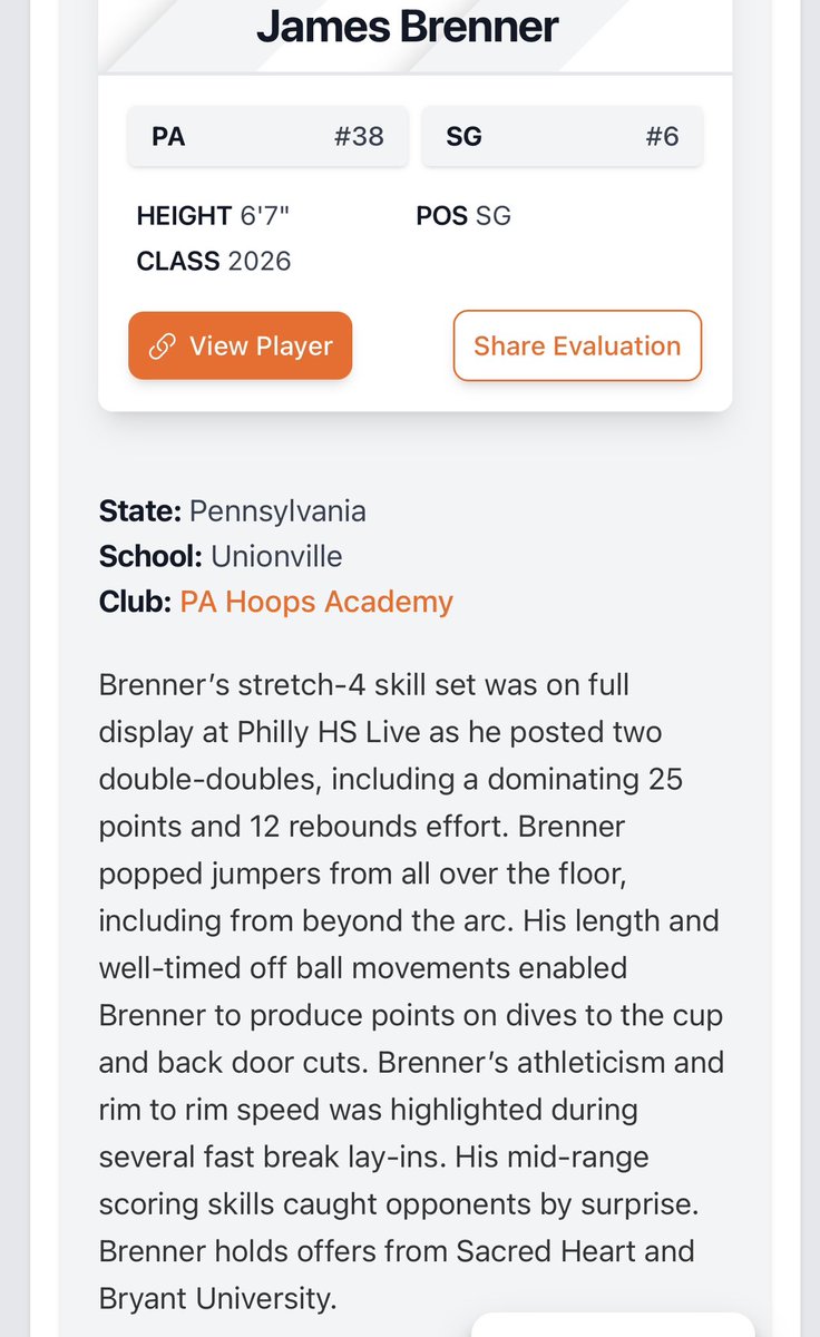 Thanks <a href="/PrepHoopsPA/">Prep Hoops Pennsylvania</a> <a href="/PrepHoops/">Prep Hoops 🏀</a> for the shout out from <a href="/PhillyHSLive/">Philly HS</a>