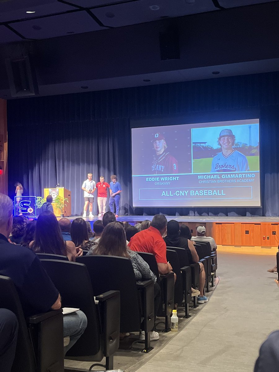 All-CNY Large School Baseball Player of the Year!!! <a href="/mgmart8/">Michael Angelo Giamartino</a> The first CBA baseball player to earn this award since 2001! What a season and what a career!!