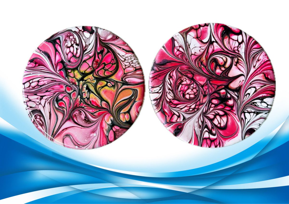 CarolePenhale's tweet photo. (1536) Pretty Modified Bloom Technique on Small Coasters , Acrylic Paint... https://t.co/Wl3unvaP7i via @YouTube https://t.co/ilQ57vkbX2