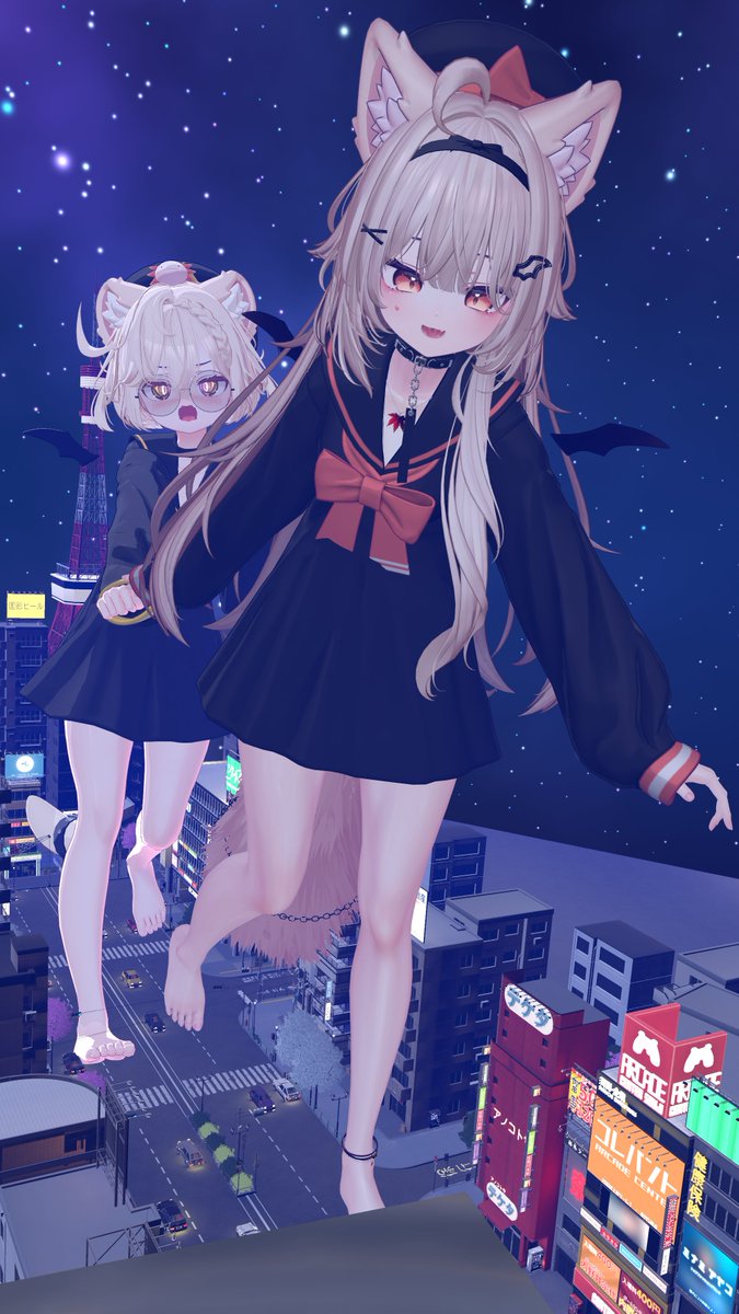 tailVRC's tweet image. ま、待ってっ…！