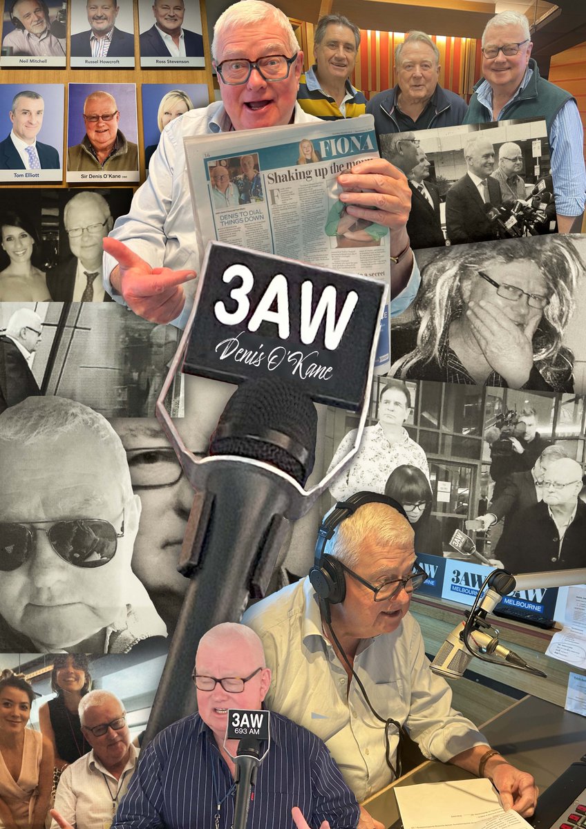 Brian Wilson (@ietsystems) on Twitter photo Today marks 60 years of presenting radio news around Australia for our t'riffic colleague <a href="/DenisOKane3AW/">Denis O'Kane</a>
Always on point with what's happening & never afraid to ask the hard questions of pollies, personalities and perpetrators! Congratulations DoK! <a href="/3AW693/">3AW Melbourne</a> <a href="/2GB873/">2GB Sydney</a> <a href="/NewsTalk4BC/">4BC Brisbane</a> Today marks 60 years of presenting radio news around Australia for our t'riffic colleague <a href="/DenisOKane3AW/">Denis O'Kane</a>
Always on point with what's happening & never afraid to ask the hard questions of pollies, personalities and perpetrators! Congratulations DoK! <a href="/3AW693/">3AW Melbourne</a> <a href="/2GB873/">2GB Sydney</a> <a href="/NewsTalk4BC/">4BC Brisbane</a>