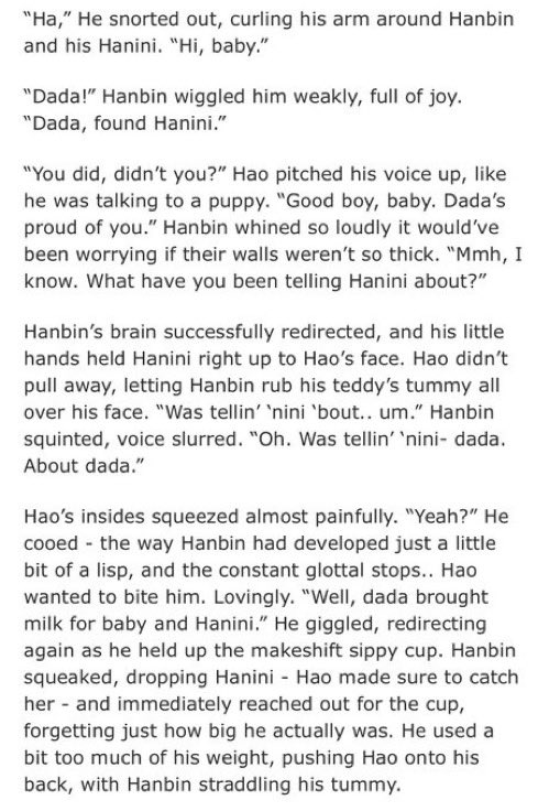 binneulland's tweet photo. The fic follows bin — who gets into the “headspace” of a 7 year old and neul — his supposed “dad” while he’s in the headspace. even while bin is in the headspace, it portrays his relationship with neul as romantic throughout the fic, clearly having pedophilic connotations. https://t.co/8aP6AhZw3W