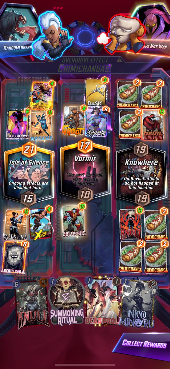 randomlosername's tweet photo. Bro wtf is up with High Voltage ?? Like last three games it literally WONT let me play any cards on random turns. I could only play Arnim or Nico and nothing else? https://t.co/rIgjhrkJyO