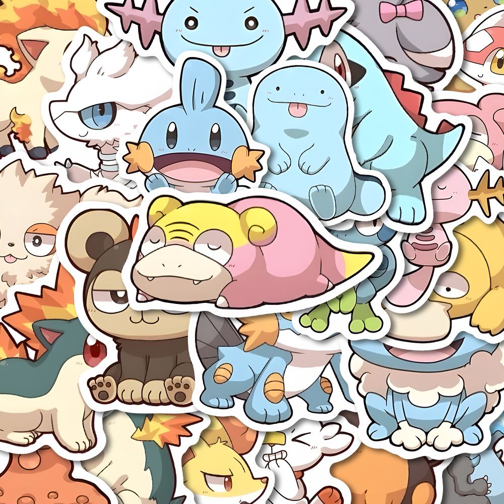 toycircum's tweet photo. Pokemon 93 Stickers Set https://t.co/ebOfaYgkK4