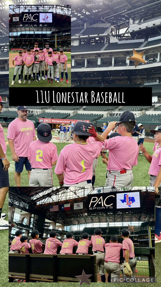 ⚾️🏟️ 11U Lonestar was having a ball yesterday at Globe Life Field, making memories at the WS Skills Competition!! 🙌💪
