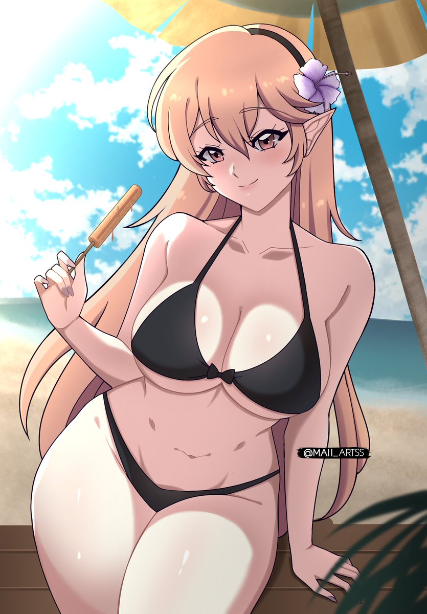 maii_artss's tweet photo. Summer Corrin 🏖

#corrin #fireemblem #fanart #lucina https://t.co/qsQW9K9xi9