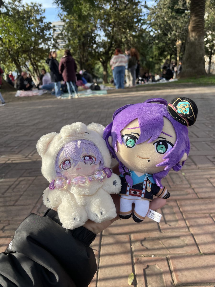 Yumechan met a new friend last weekend :D