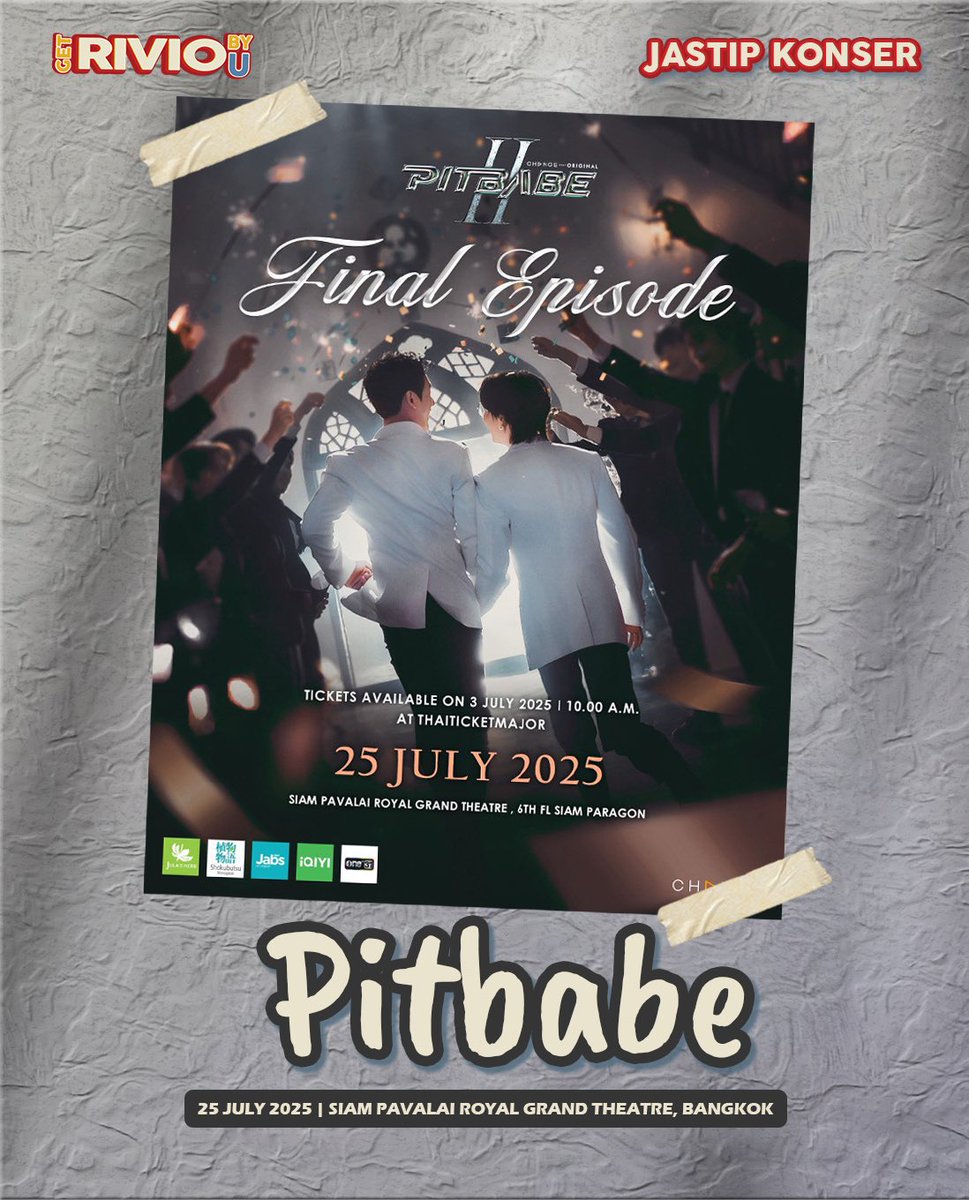 Get Rivio by U | Jastip Tiket Konser ๐ซ tweet media