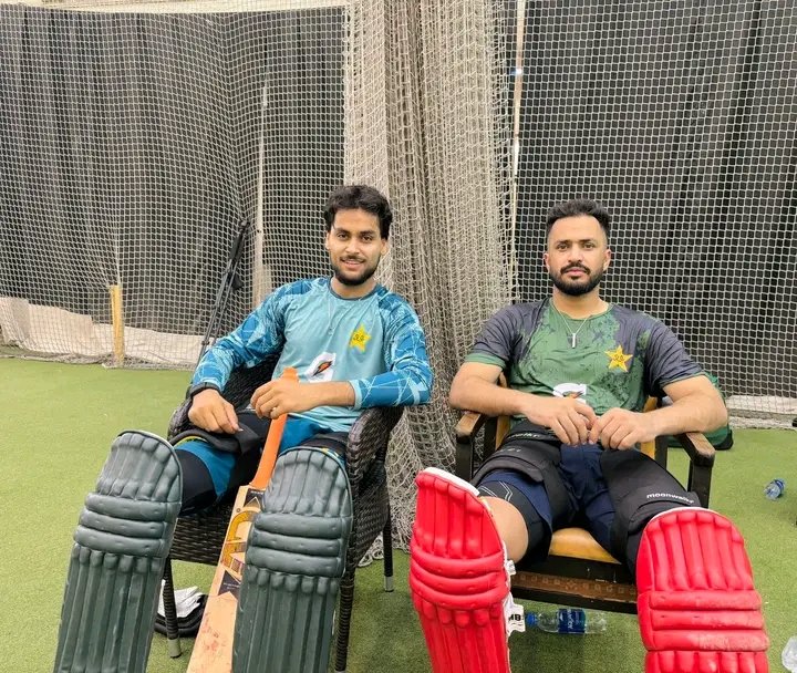 "Sweat, hard work, and pure cricket passion—this is where champions are made! 🏏"

#MNawaz #MehranMumtaz 
#NCA #PakistanCricket 
#Green_Team92