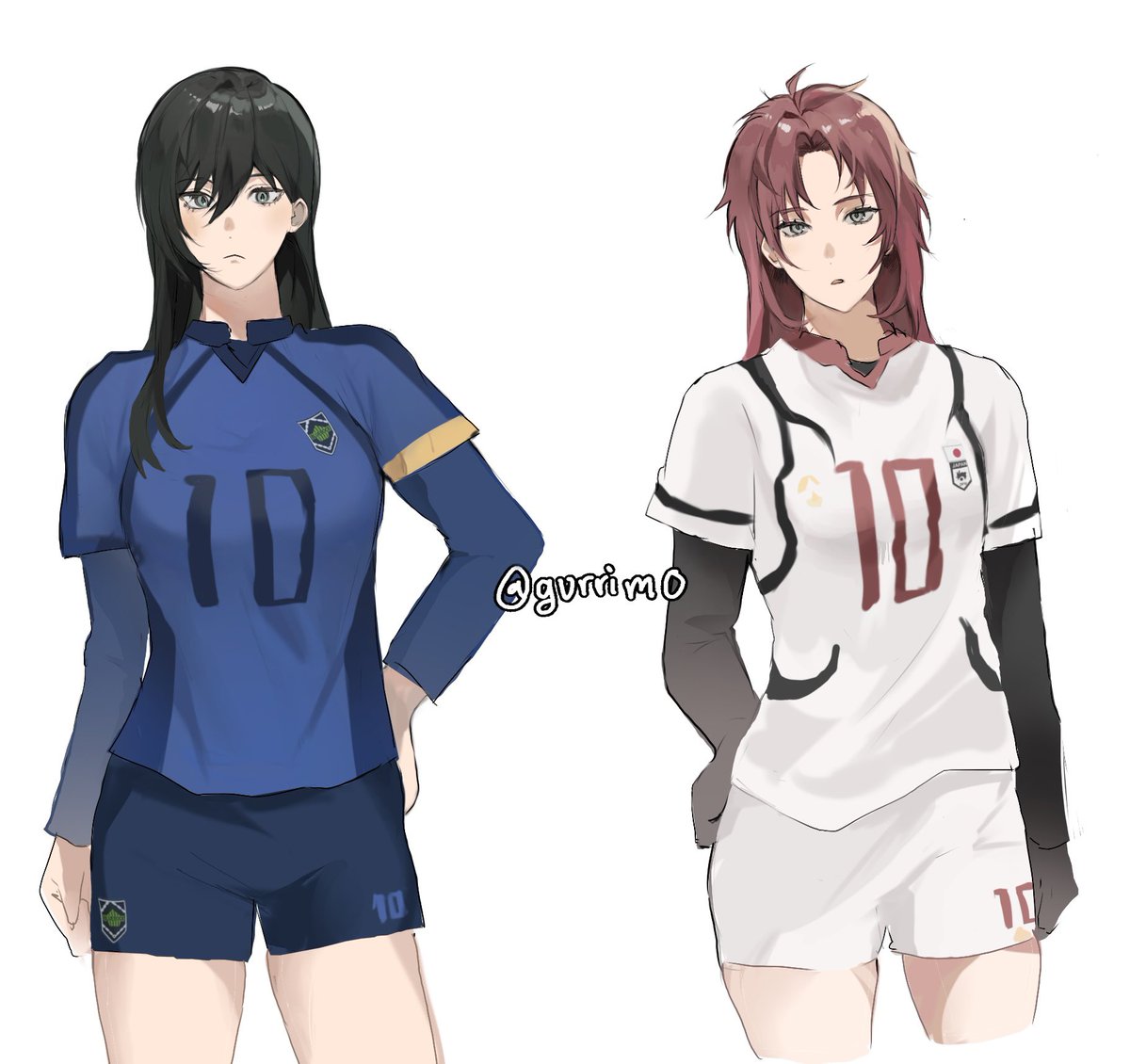 gurrim0's tweet photo. second batch of femlock #sae #rin #bluelock #femlock https://t.co/OuNA8W8Snq