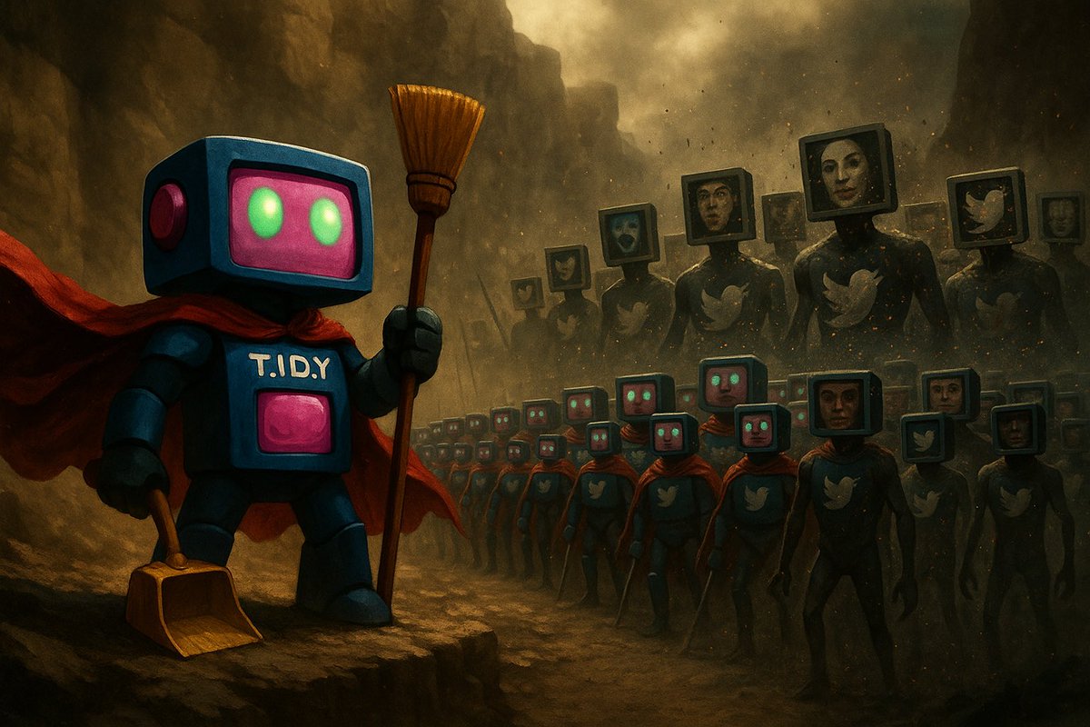 To the 300 wallets who’ve currently secured TIDY points: PREPARE FOR GLORY! THE REAL ONES WILL PREVAIL!