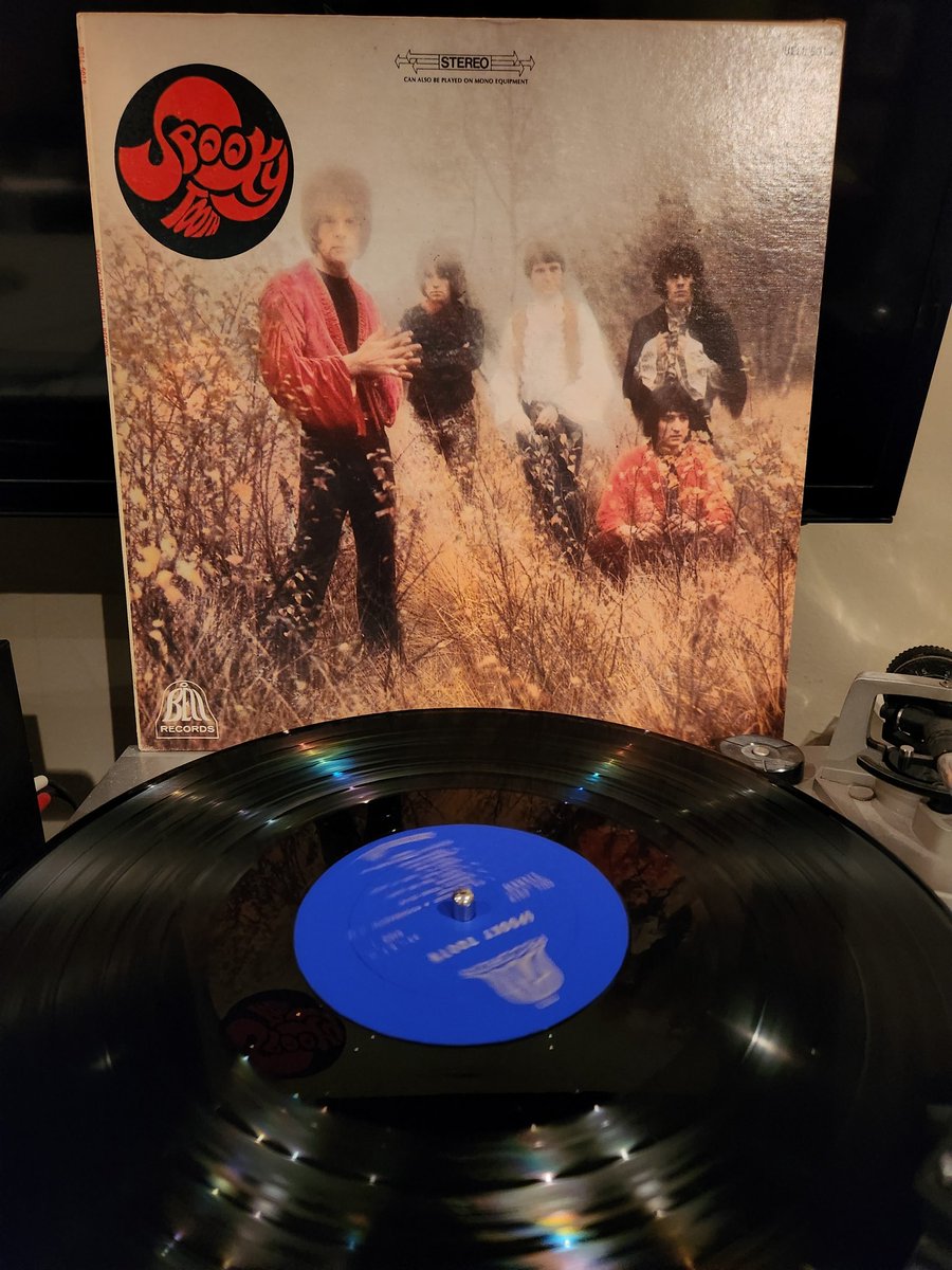 SpinVinyl1's tweet photo. More Spooky Tooth with their 1968 debut album which was self titled in the US. A bit more psychedelic and a bit more soul than Spooky Two. 
#SpookyTooth #vinylrecords https://t.co/KK5ZC37MMC