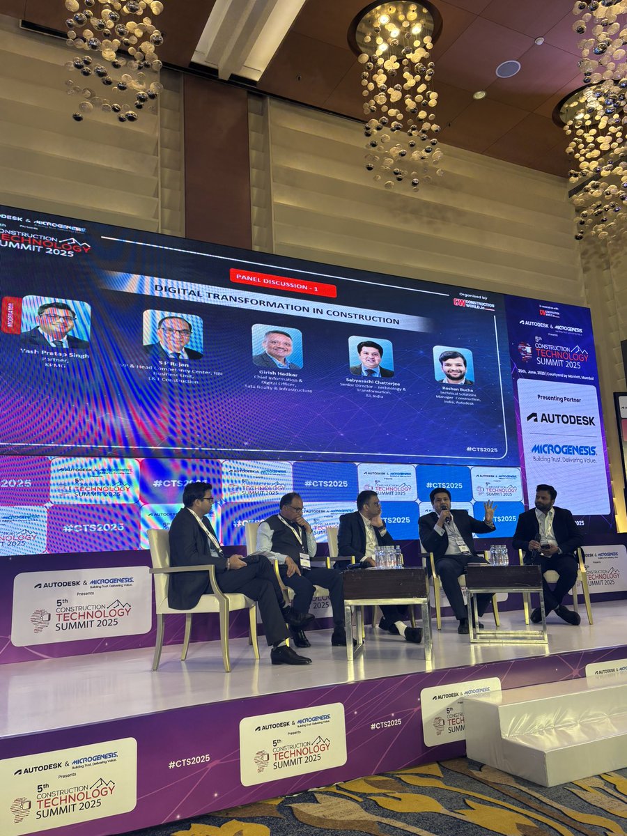 Pratap Padode (@pratappadode) on Twitter photo Digital transformation in construction- from #agentic #AI to physical AI with experts from <a href="/larsentoubro/">Larsen & Toubro</a> <a href="/TataCompanies/">Tata Group</a> <a href="/JLL/">JLL</a> <a href="/autodesk/">Autodesk</a> <a href="/CWmagazine/">Construction World</a> <a href="/FCCIndia/">FIRST Construction Council</a> Digital transformation in construction- from #agentic #AI to physical AI with experts from <a href="/larsentoubro/">Larsen & Toubro</a> <a href="/TataCompanies/">Tata Group</a> <a href="/JLL/">JLL</a> <a href="/autodesk/">Autodesk</a> <a href="/CWmagazine/">Construction World</a> <a href="/FCCIndia/">FIRST Construction Council</a>