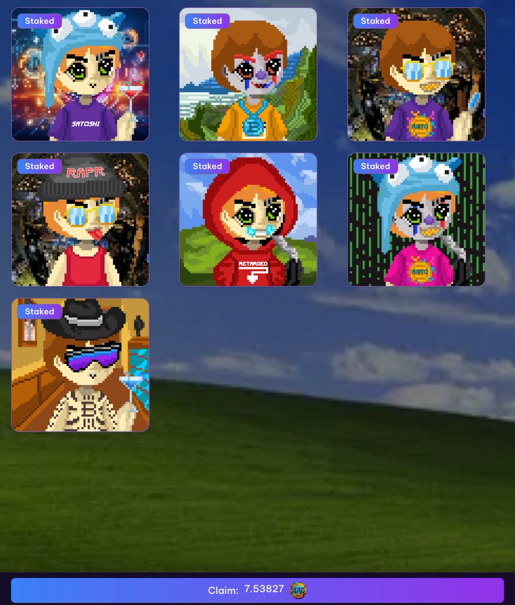 <a href="/WOWmemecoinfund/">$WOW Fund</a> <a href="/RetardedBTC/">Retarded Bitcoin Boys ($RBTC)</a> Wait.....and u stake them for a token drip?!?!?!?

Bullish on <a href="/WOWmemecoinfund/">$WOW Fund</a> !!!!

1 hoodie ;)