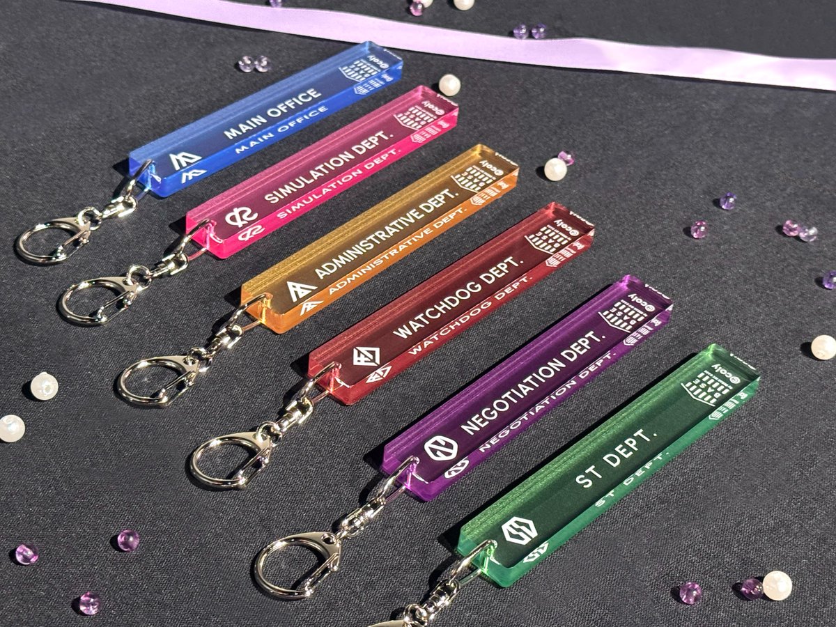 🦋グッズ情報🦋

ブレマイコンセプトルーム「BASE by BREAK MY CASE」
来場者限定ECグッズの紹介です。
〇ルームキーホルダー

部署マークが印字されたルームキーホルダー。
コンセプトルームの思い出にぜひ✨
#ブレマイコンセプトルーム