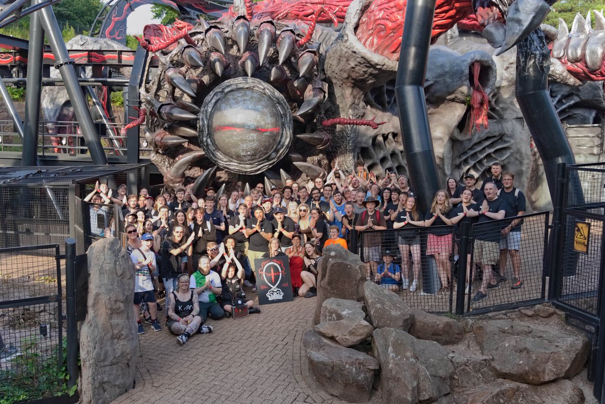 What a fantastic turn out for our first ever OTT event <a href="/altontowers/">Alton Towers Resort</a>. We keep saying it but thank you to everyone who attended and supported the event, you truly are legends. 

#towersafterhours #nemesis #reborn #ott #offthetracks #viewertakeover #hapyriding