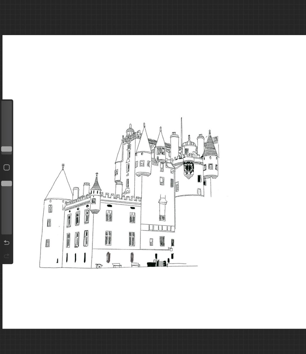Late night drawing. Castle in progress, fit for a Thane —and maybe a ghost or two. Guess which one? You take guesses, I’ll reply in the morning. Goodnight! 😴