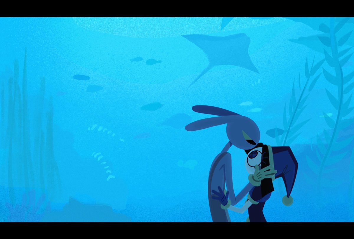 blueberrisoup's tweet photo. aquarium adventure #jaxxpomni https://t.co/DSTCPmSvfh
