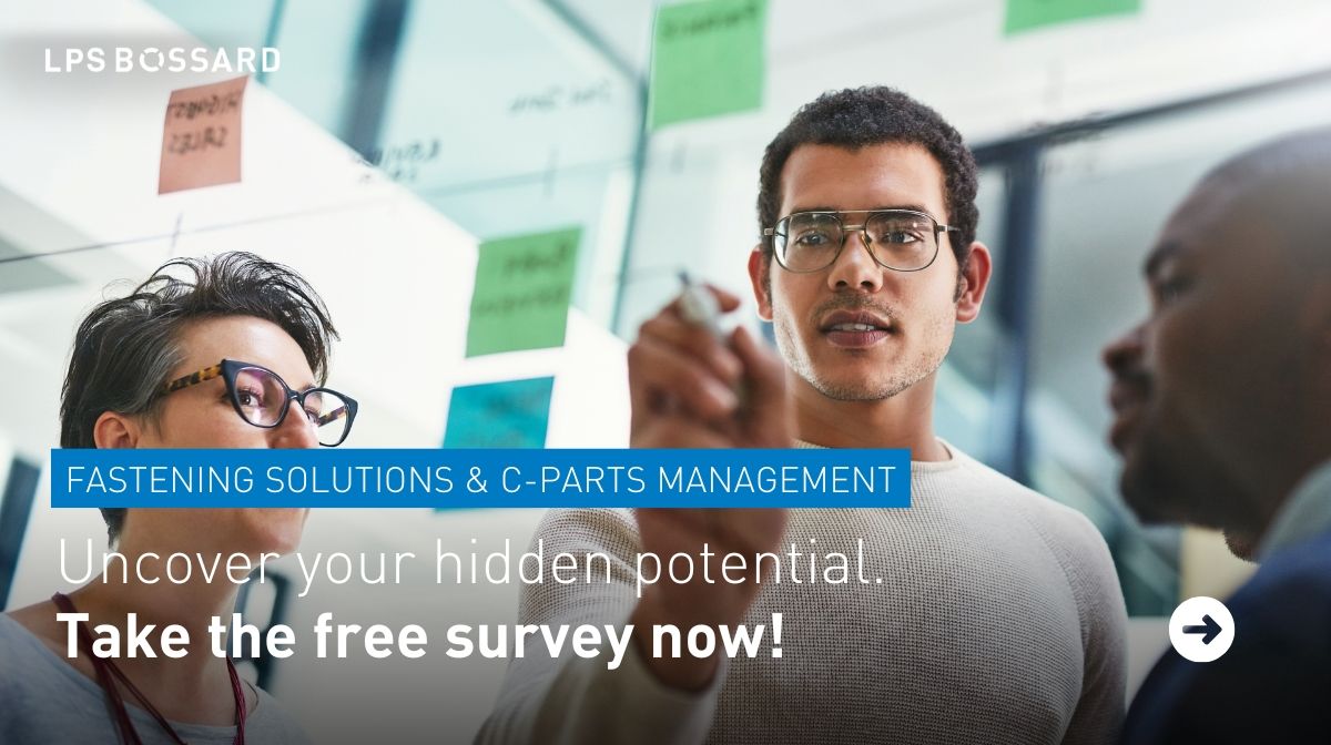 BossardIndia's tweet image. 🔍 Unlock Hidden #Productivity!

#FasteningSolutions and C-parts processes are often underestimated but crucial for efficiency and growth. Discover optimization opportunities by taking our quick survey.

🚀 Start the survey now! 👉buff.ly/tKbaapN