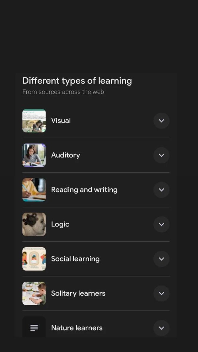 abhishekhuman1's tweet image. #WesternKrantiWaaleRealityStorys6
#LearnTypes
#Types
#Learn
#PhysicalKinestheticLearning
#VisualSpatialLearning
#AuditoryLearning
#VerbalReadWriteLearning
#LogicalMathematicalLearning
#MusicalLearning
#NaturalistLearners
#LinguisticLearners
#InterpersonalSocialLearners