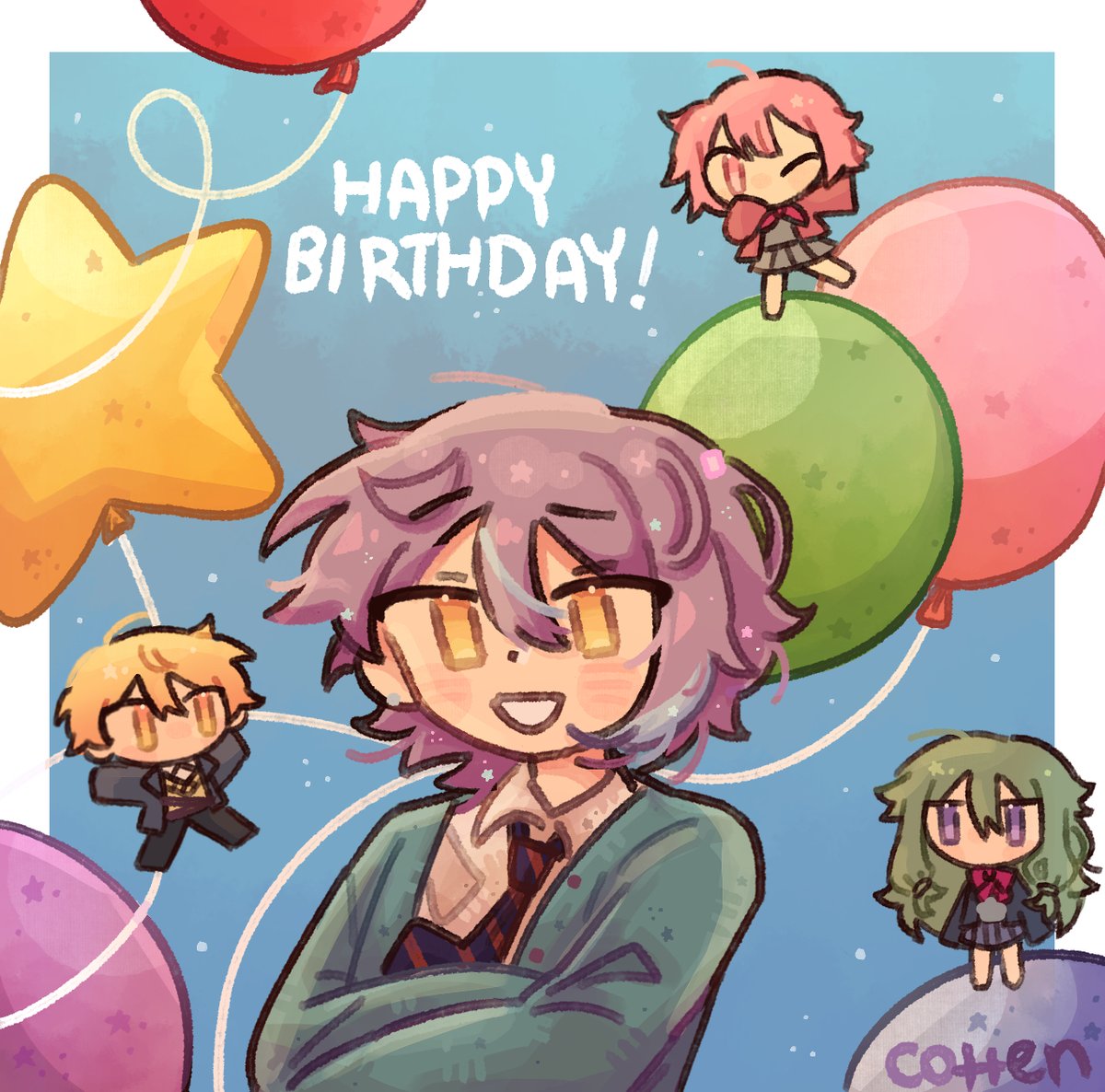 YIPEEE HAPPY BDAY 🎉🎉🎉#RuiKamishiro