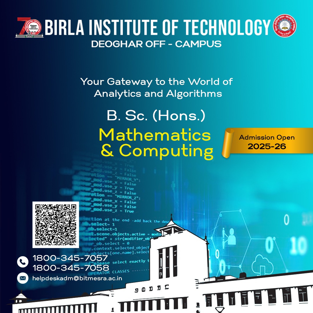 Birla Institute of Technology, Mesra tweet media