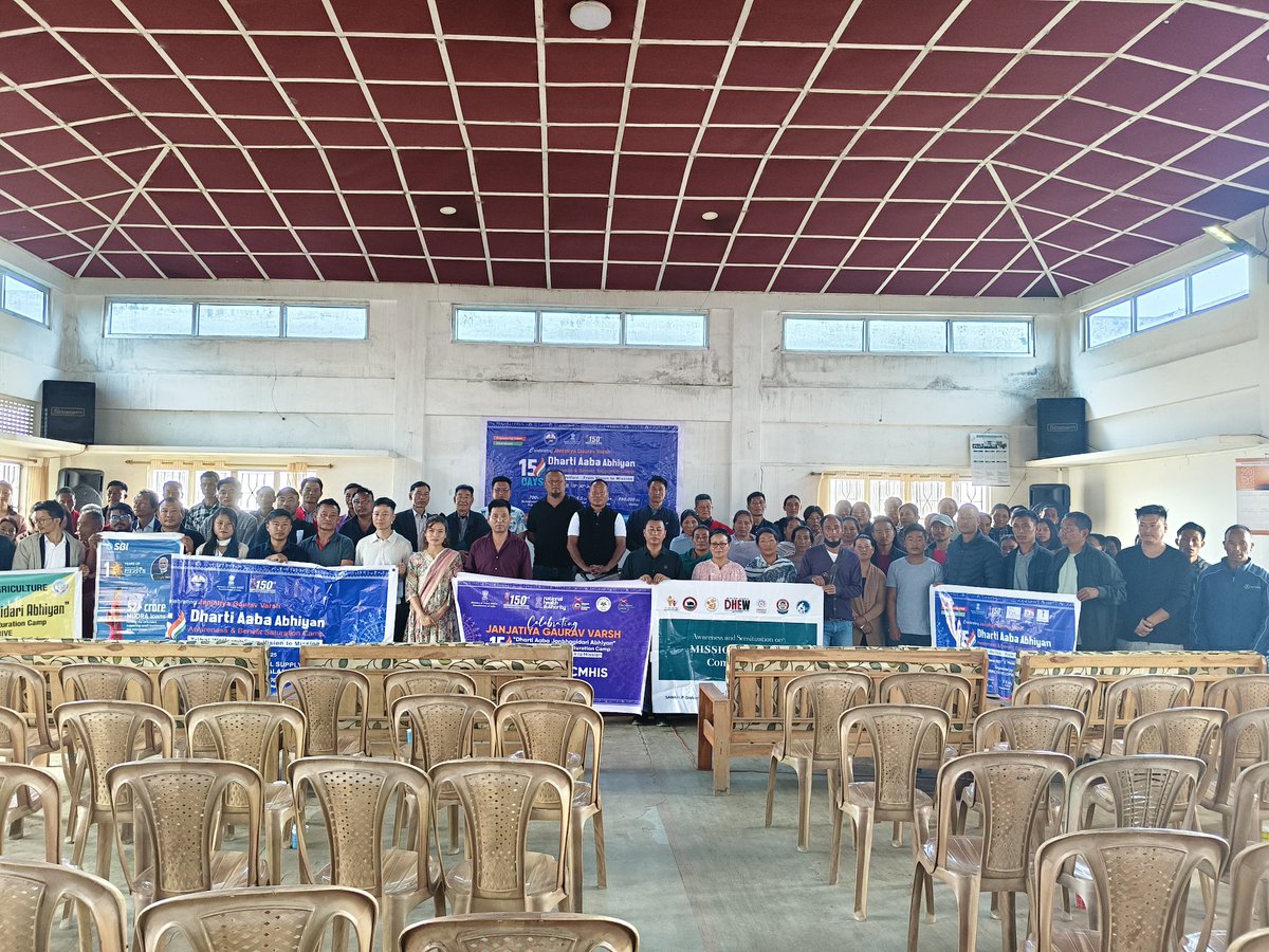 Phek_DC's tweet photo. Awareness and Benefit Saturation Camp for Dharti Aaba Janbhagitari Abhiyan at Phusachodu Village availing services from Rihuba, Thipizu, Phusachodu and Kikruma #Day 6 https://t.co/RsiS8owRBZ