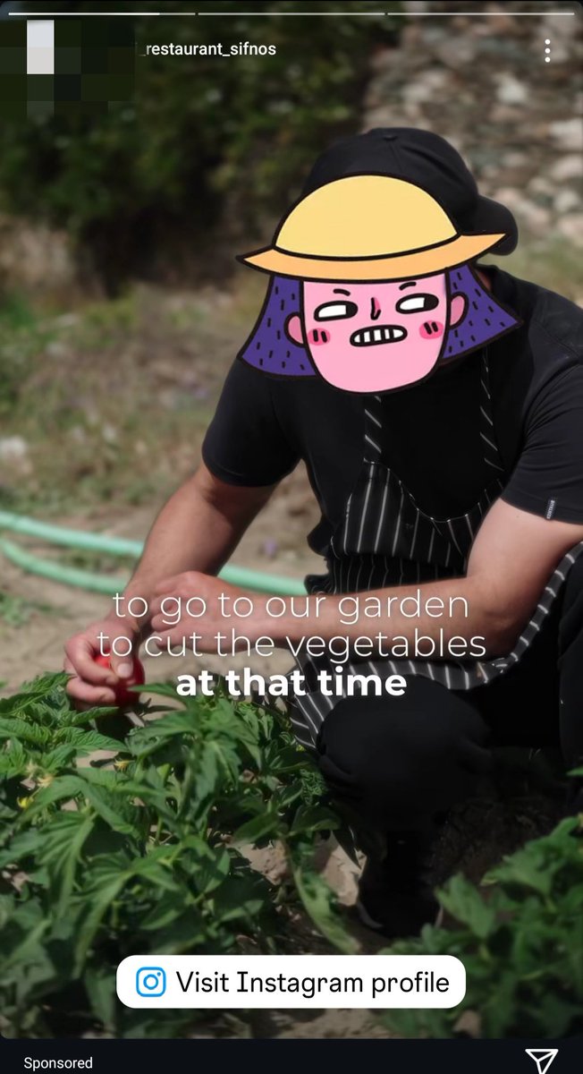 sarikitti's tweet photo. και μετά τα vegetables, το visitor θα λαμβάνει ένα κοφτερό μαχαίρι και μια ποδιά να μην το πιτσιλίσουν και τα αίματα, και θα επισκέπτεται τις φυλακές μας, όπου θα δολοφονεί το ζώο της επιλογής του, απολαμβάνοντας full local experience https://t.co/lZ4WRDjAse