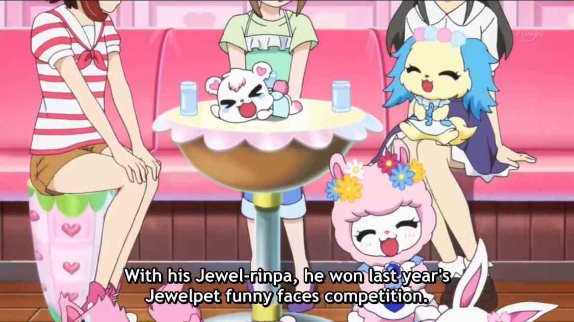 obdt_twt's tweet photo. #PowsJewelpetHappinessCommentaryTAKE1ANDAHALF #Jewelpet #JewelpetHappiness #Sanrio #Titana
Jewelpets have an annual Funny Faces Competition https://t.co/0VQ5841105