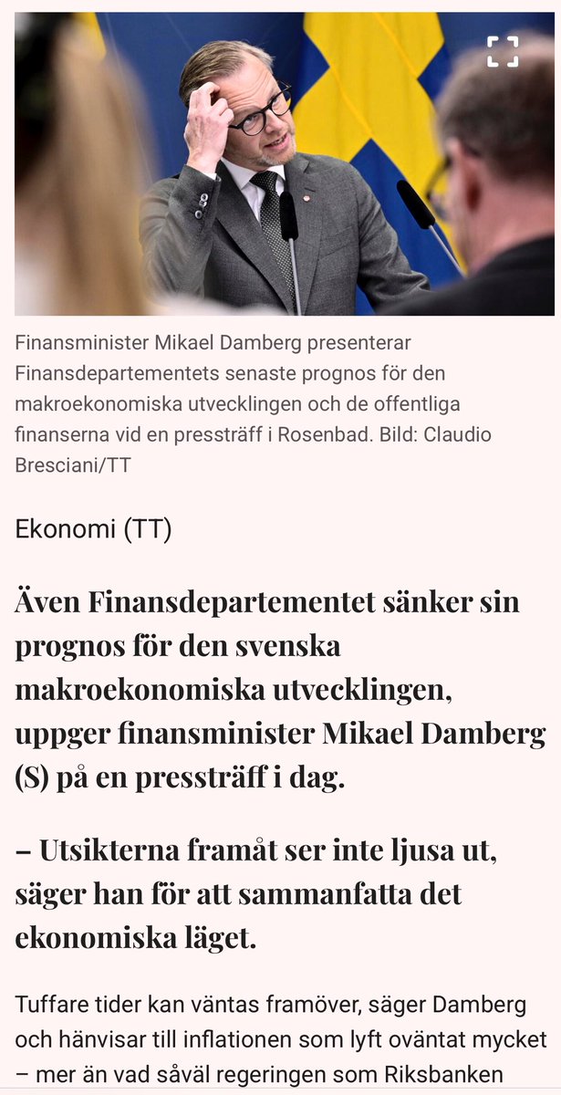 På prognoser? Tja, lite som socialdemokratiska regeringar, kanske?