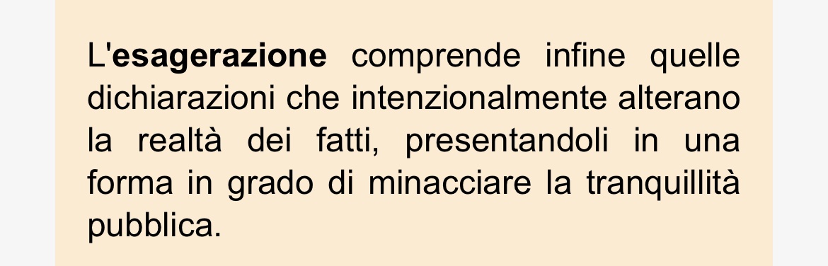 LucaMilano30mc's tweet photo. @marcocattaneo @GiusVelasco Più che altro approfondirei il 656 codice penale laddove parla di notizie esagerate https://t.co/kOzMAdkIXK