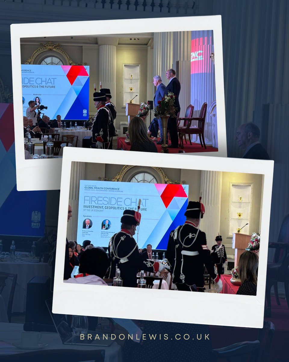 Great to speak at the Global Wealth Conference in London on the shifting geopolitical landscape and the opportunities it presents for investors. 

From the UK to the Gulf, particularly the UAE, there’s huge potential for growth when we build strong, stable partnerships.